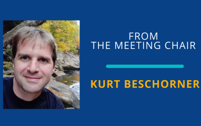 News From The Meeting Chair, Volume 38 Number 1