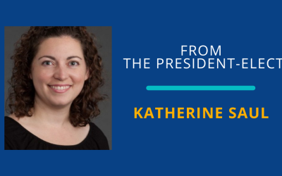 News From The President-Elect, Volume 38 Number 1