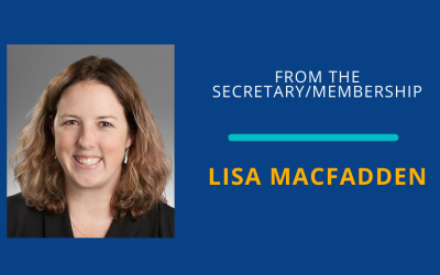 News From The Secretary/Membership, Volume 37 Number 2